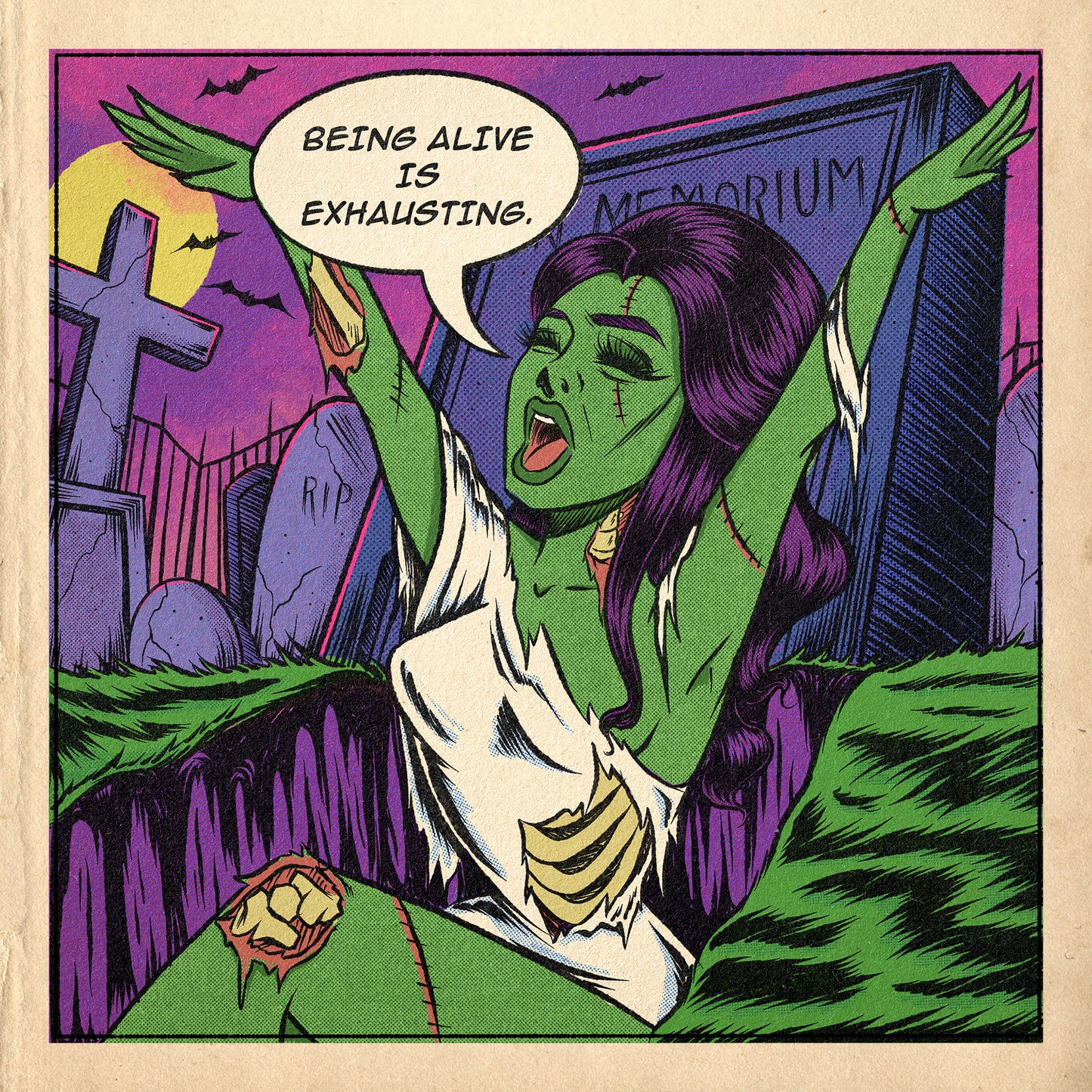 Being Alive Print