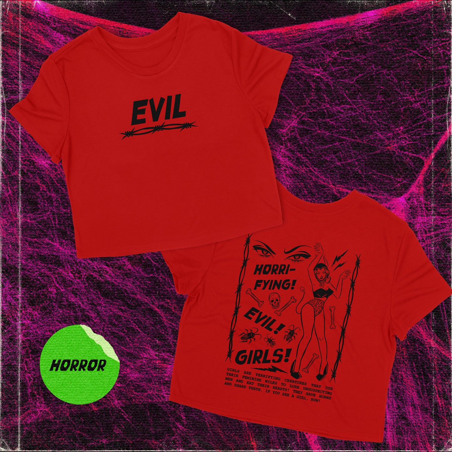 Evil Girls Baby Tee