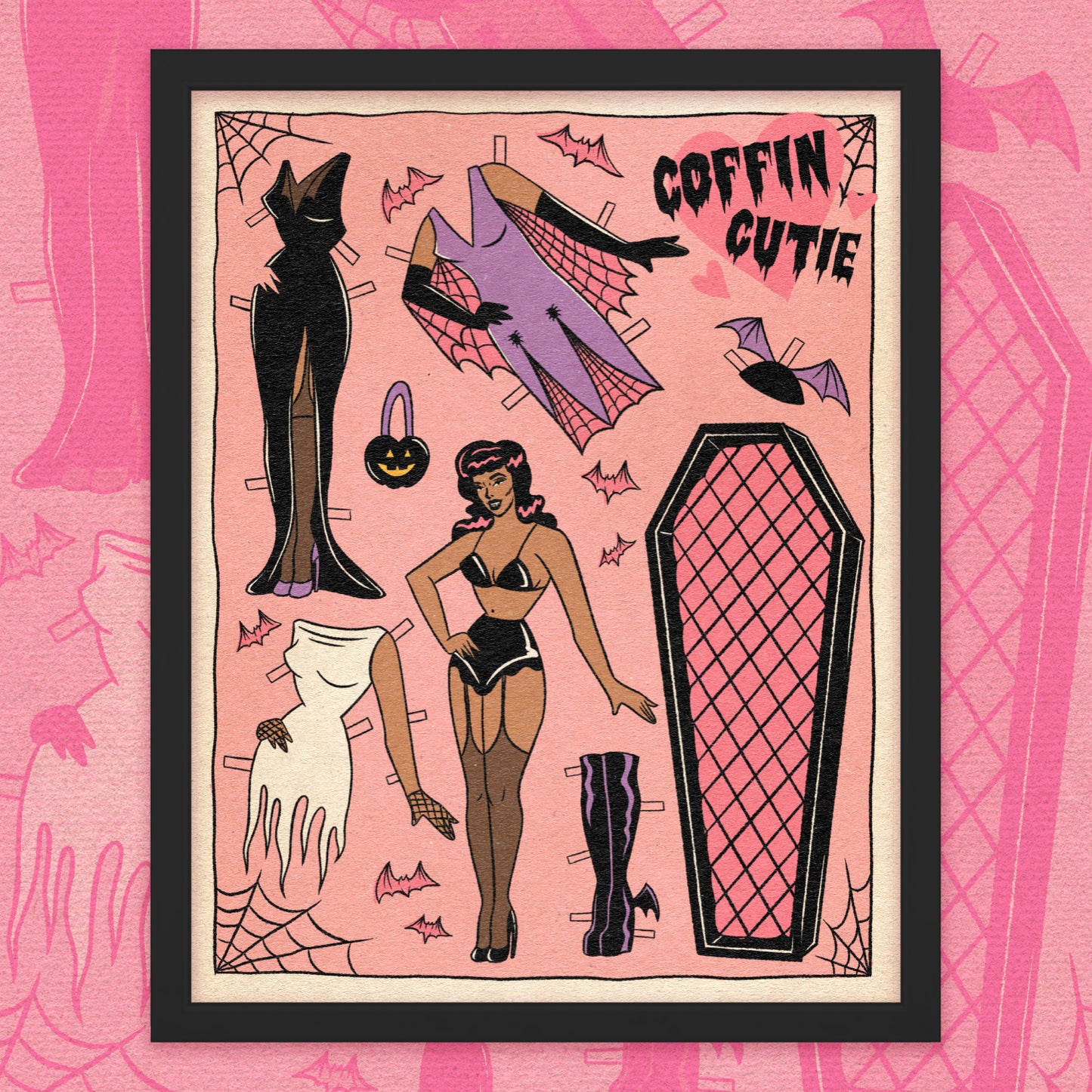 Coffin Cutie Print