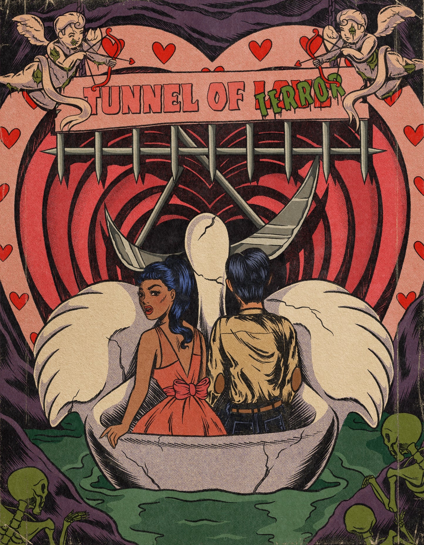 Tunnel of Terror Print