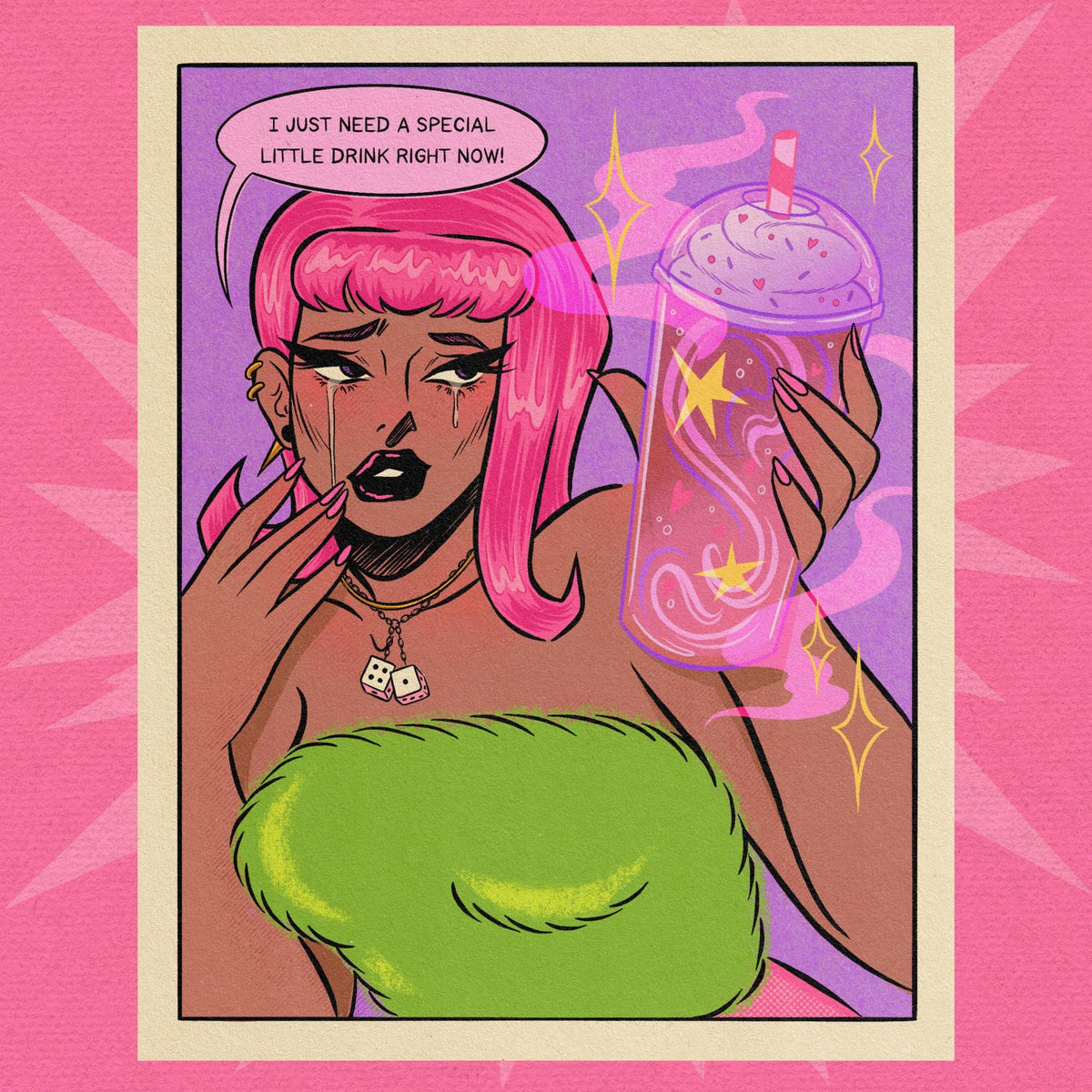 Special Little Drink Print