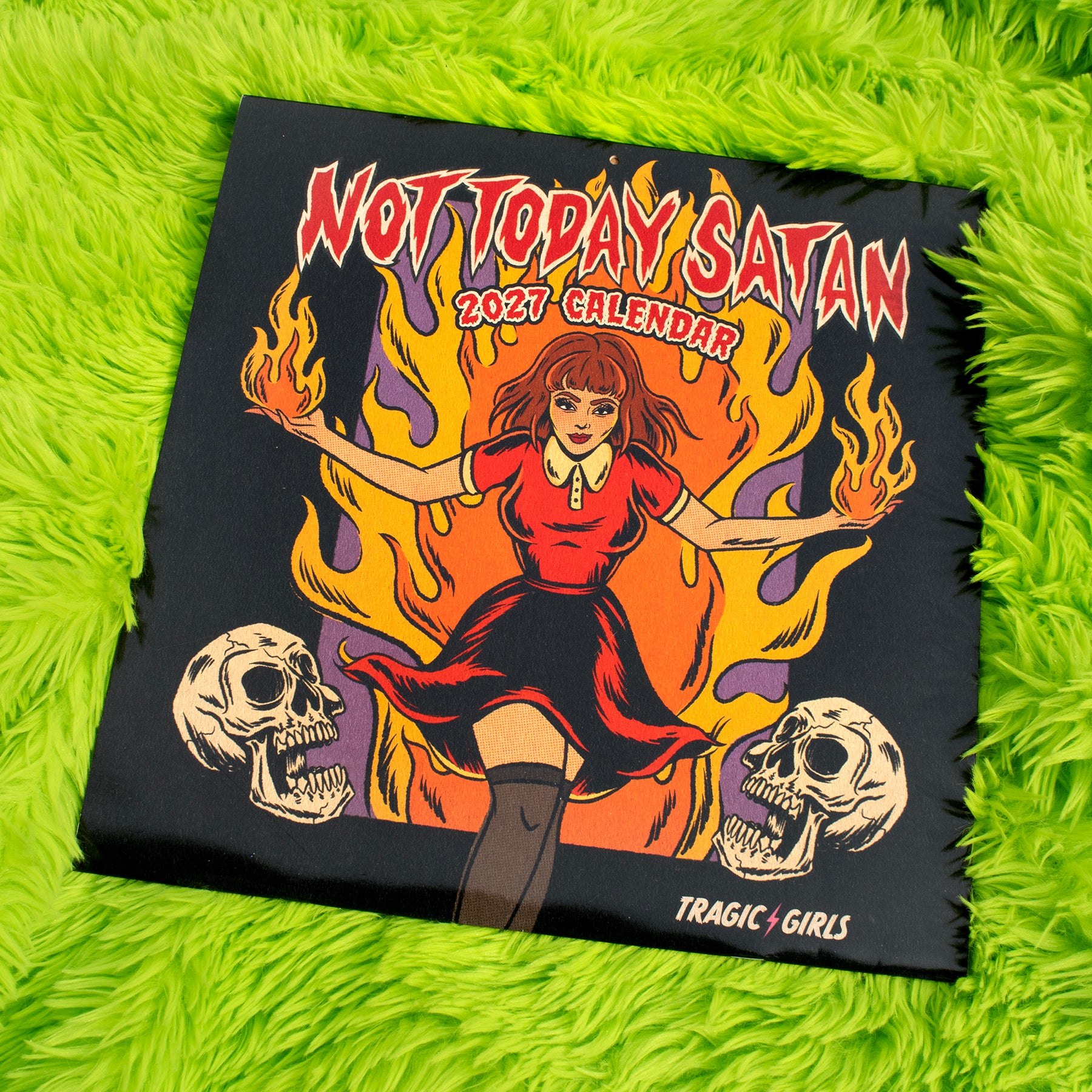 Not Today Satan 2027 Calendar