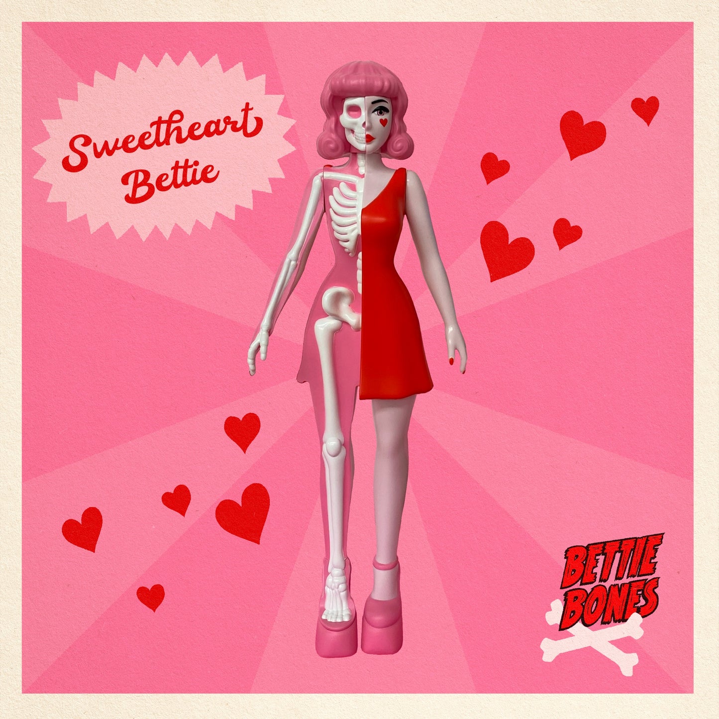 Bettie Bones Sweetheart Variant Vinyl Figure