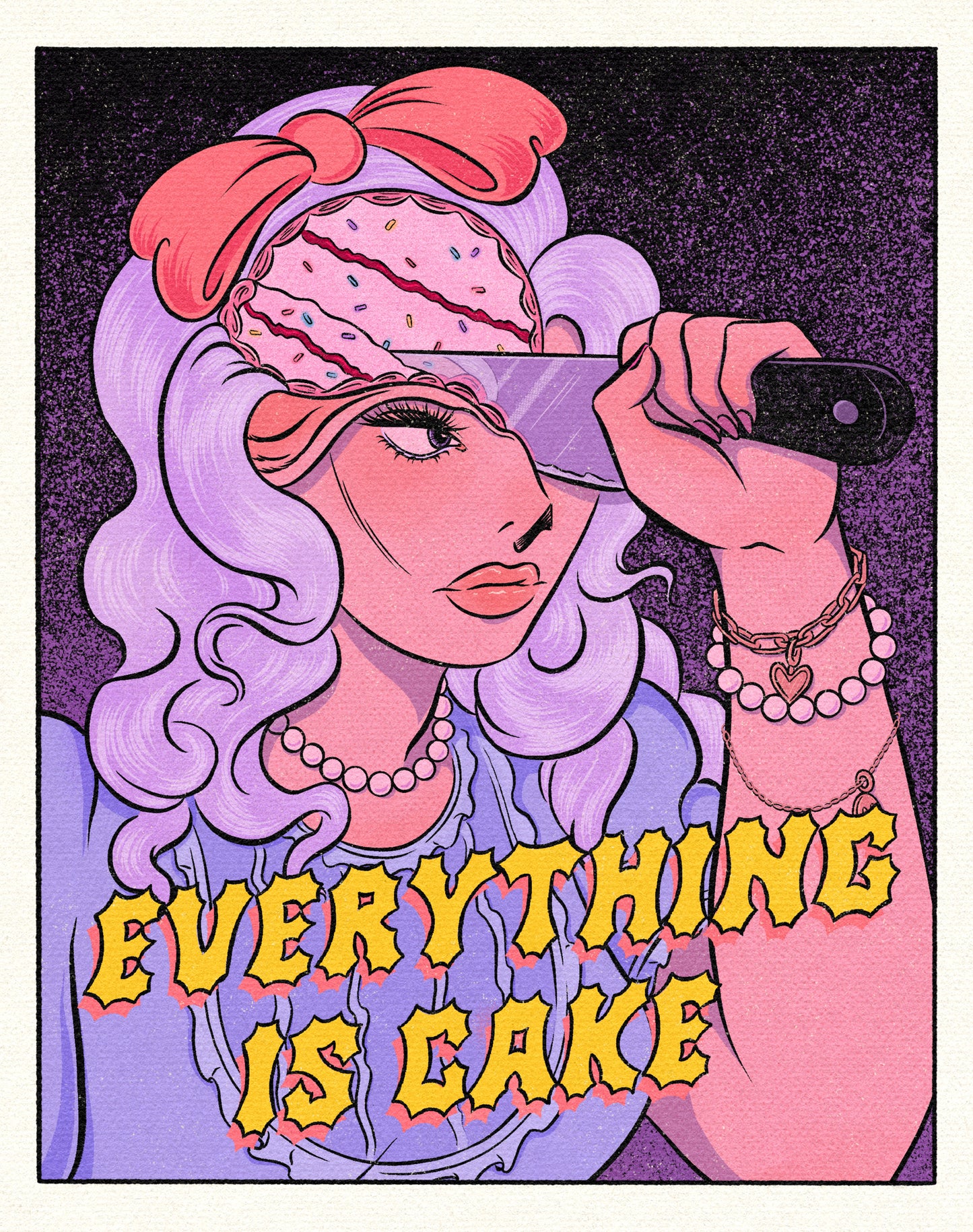 Everything is Cake Print