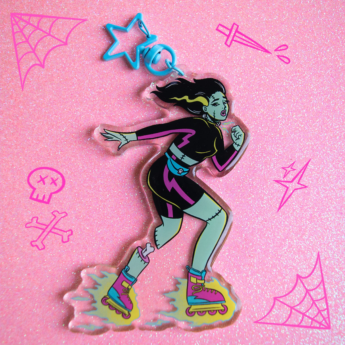 Monster Girls Frankie Keychain