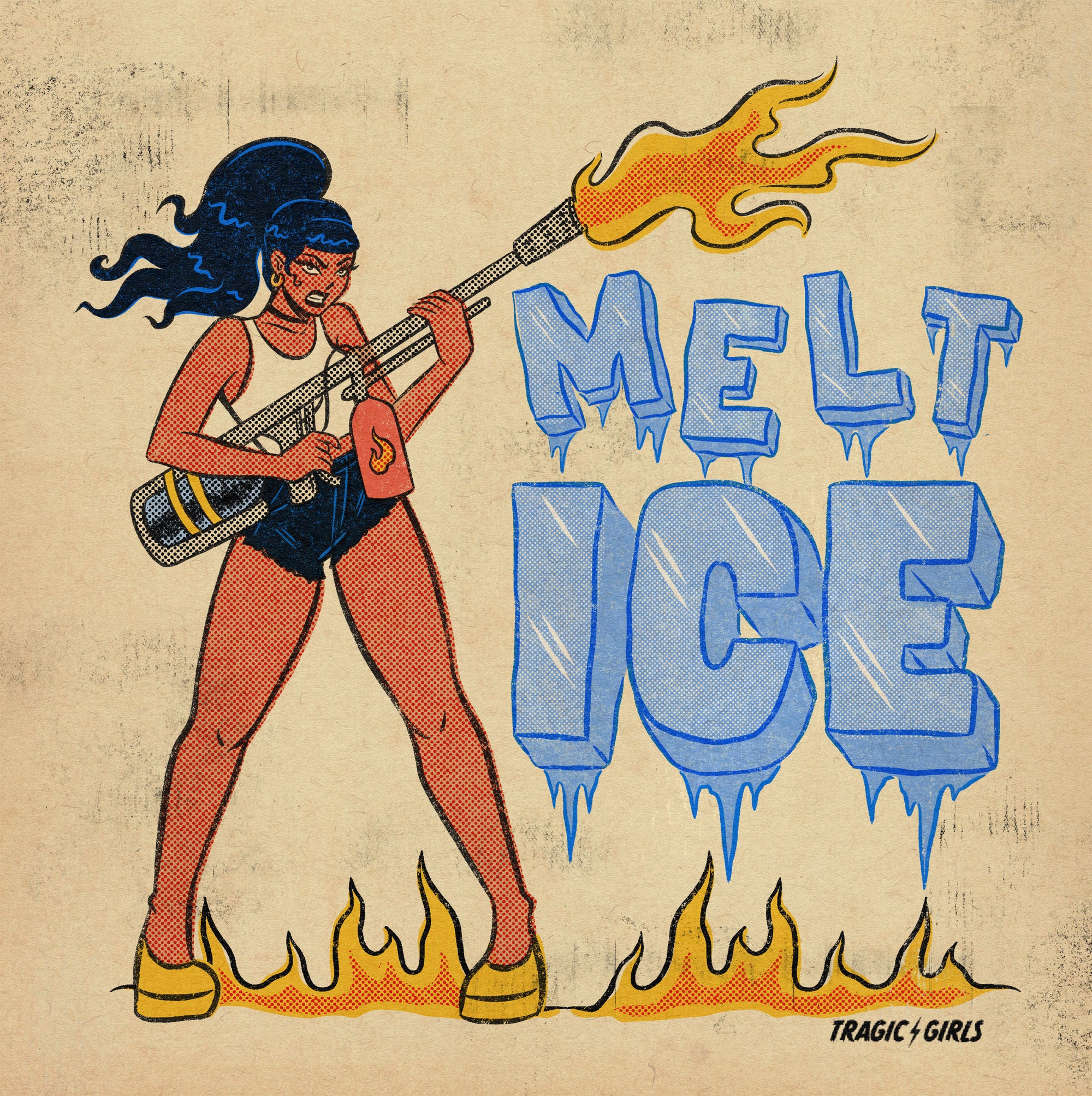 Melt Ice Digital Print