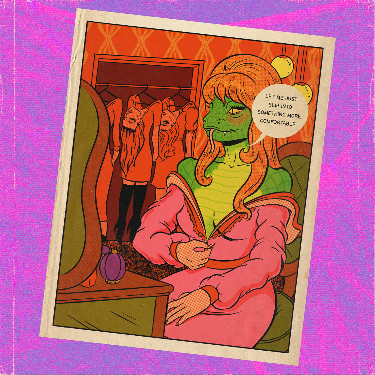 Reptilian Print