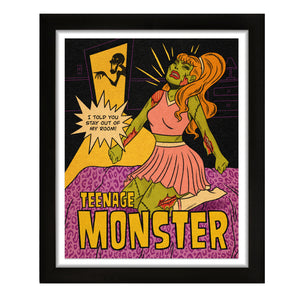 Teenage Monster Print