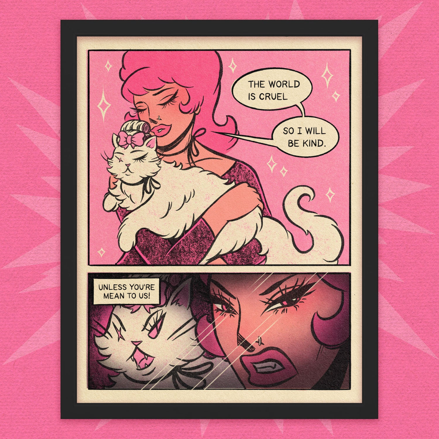 *PREORDER* The World is Cruel Print