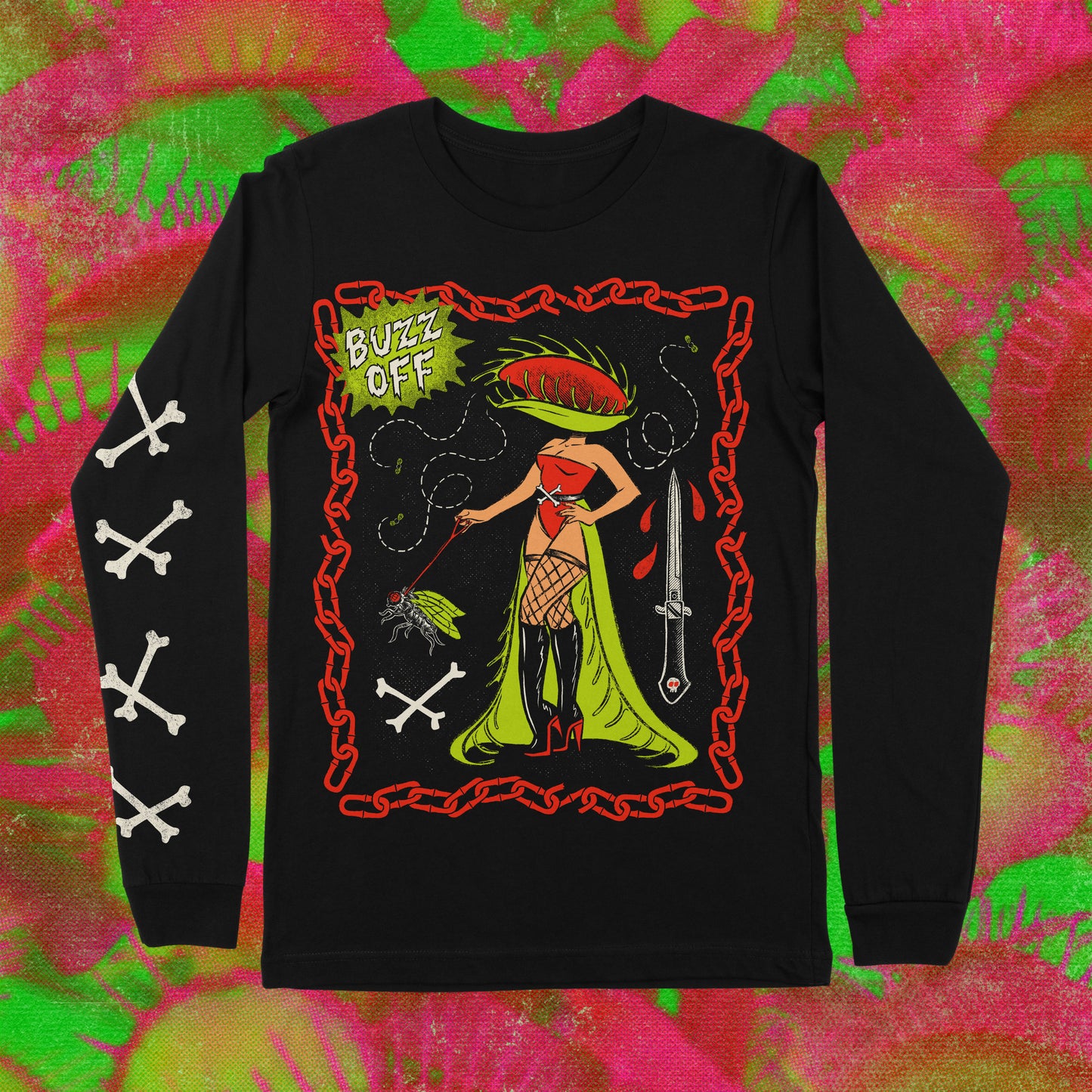 Buzz Off Long Sleeve Tee