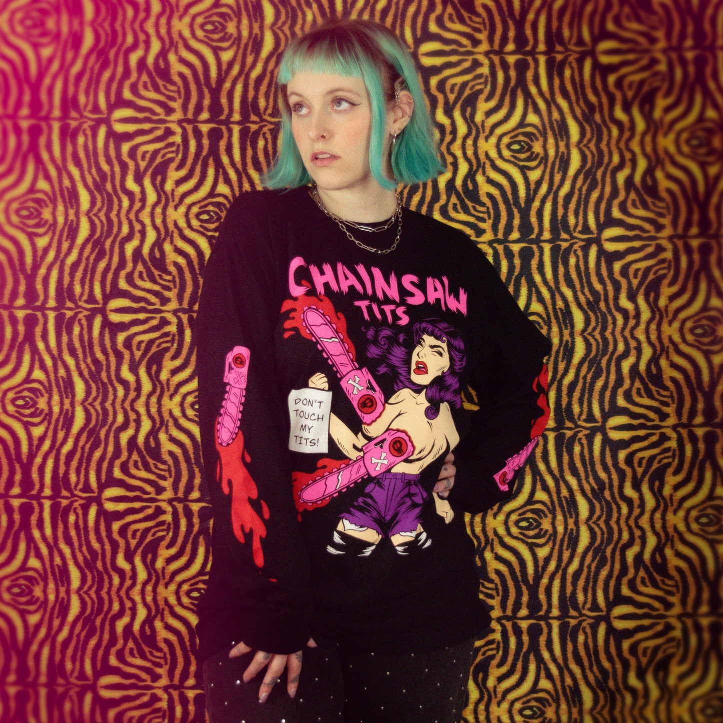 Chainsaw Long Sleeve Tee