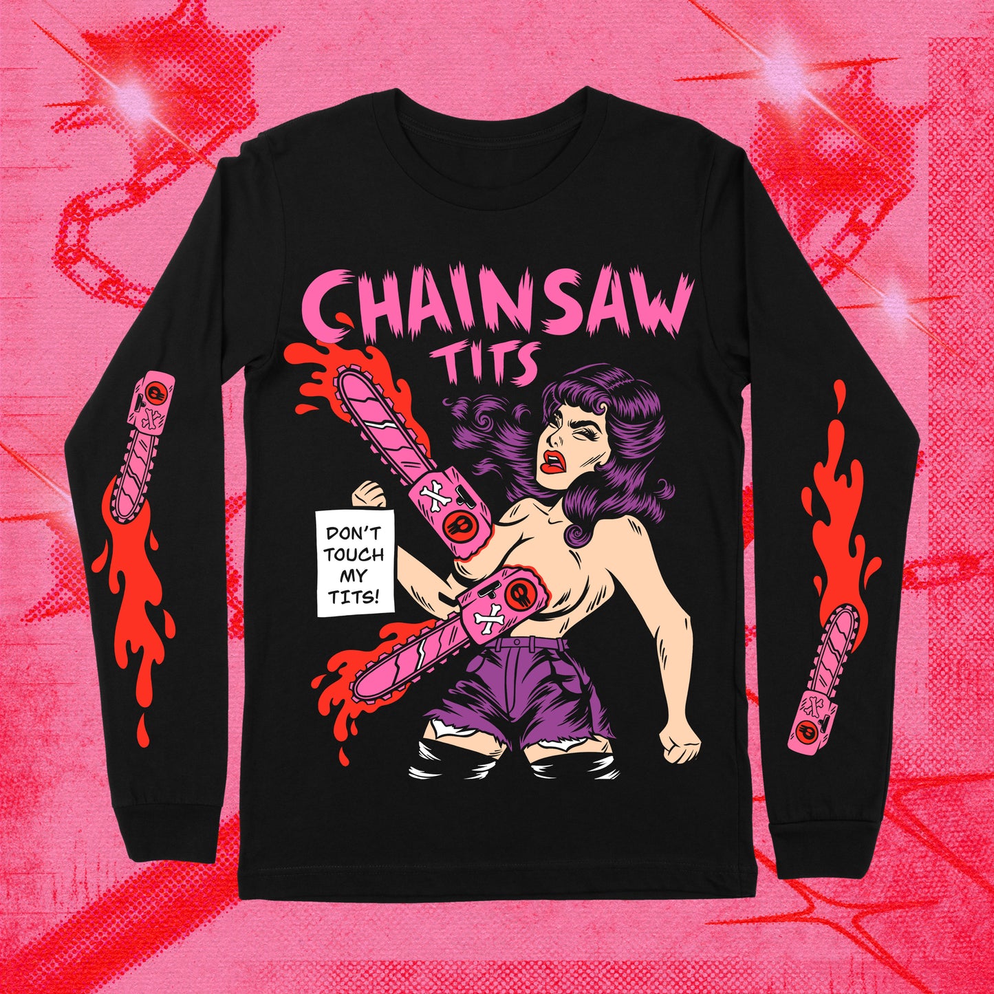 Chainsaw Long Sleeve Tee