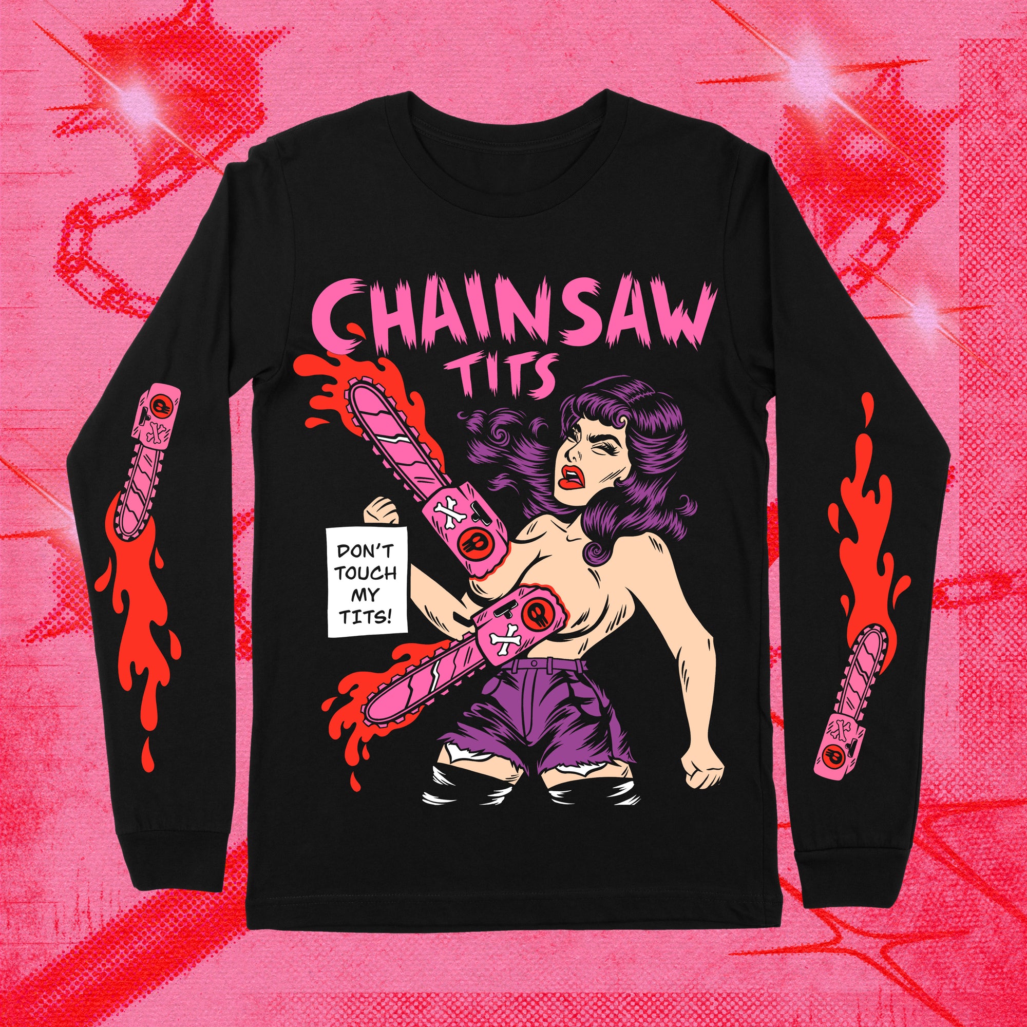 Chainsaw Long Sleeve Tee