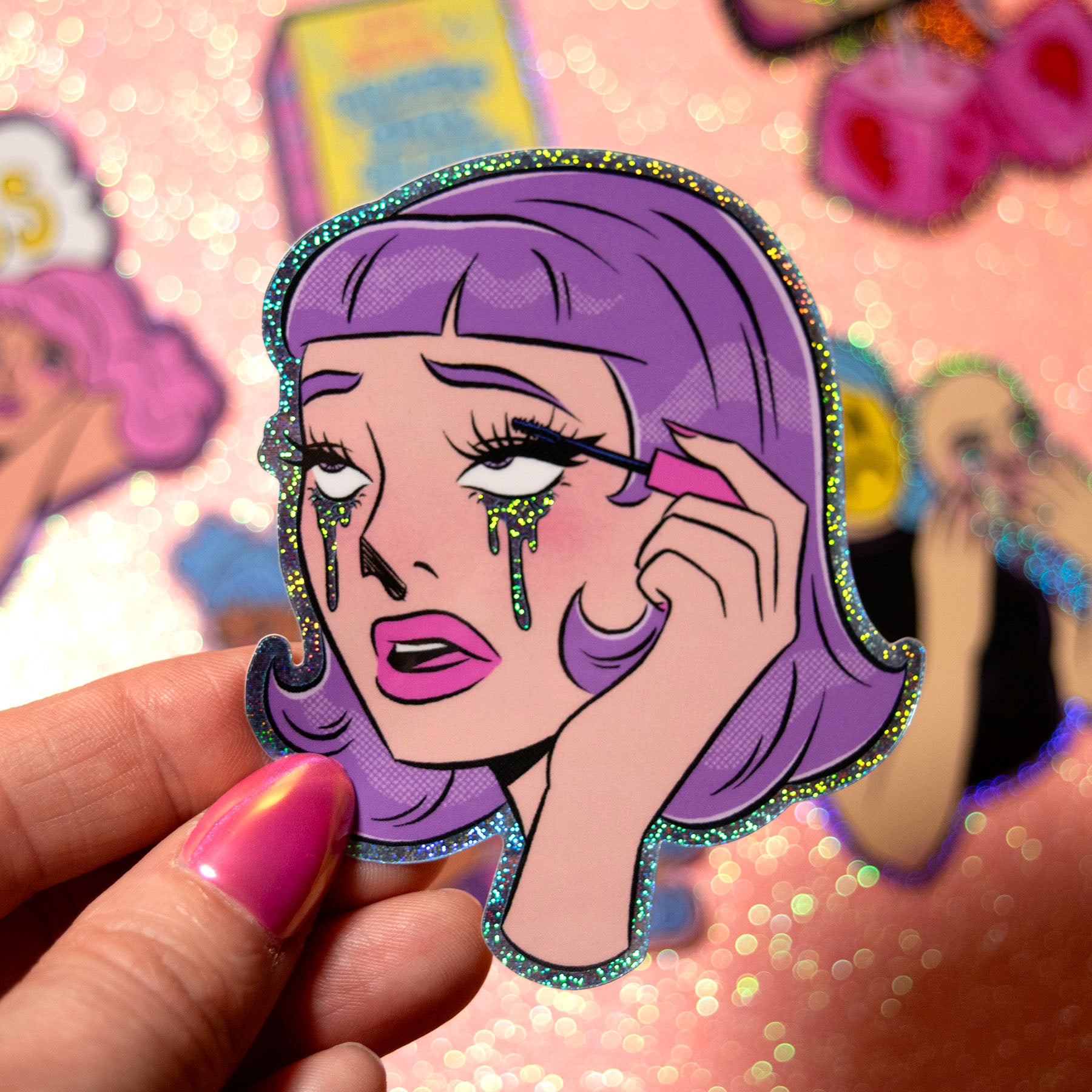 Sad Girl Shit Sticker Pack