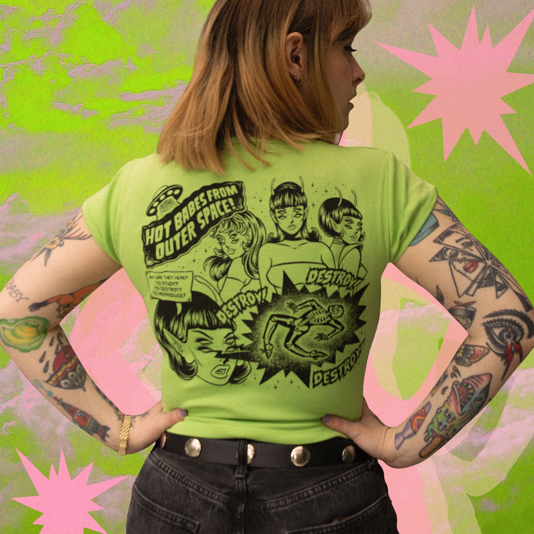 Destroy Baby Tee