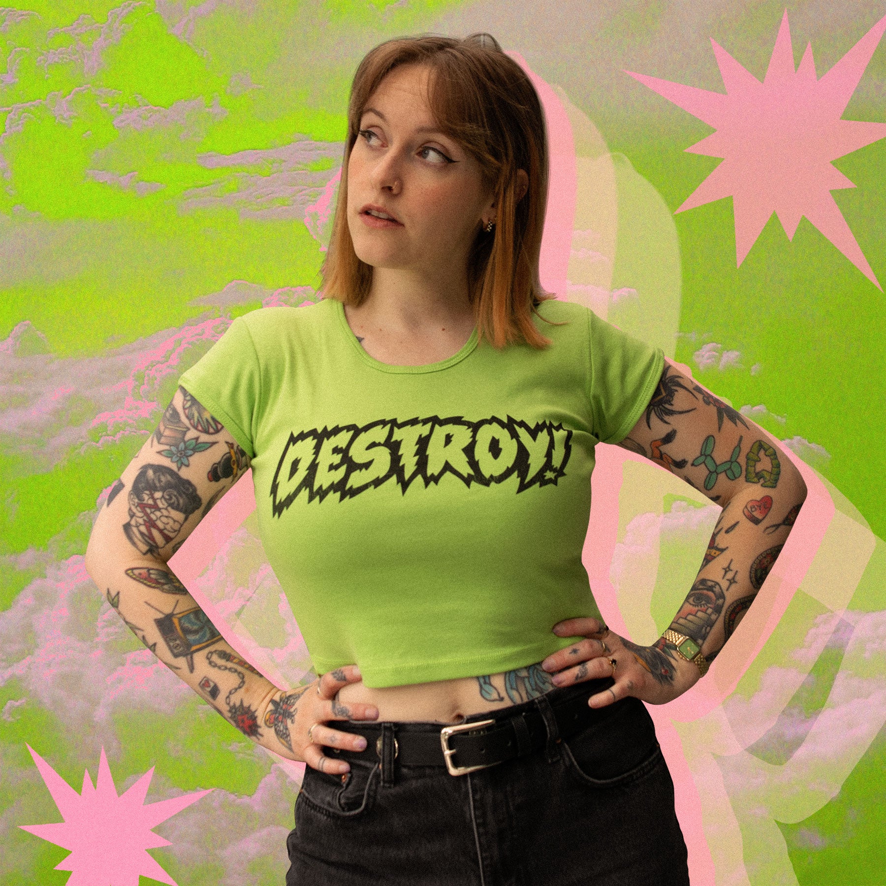 Destroy Baby Tee