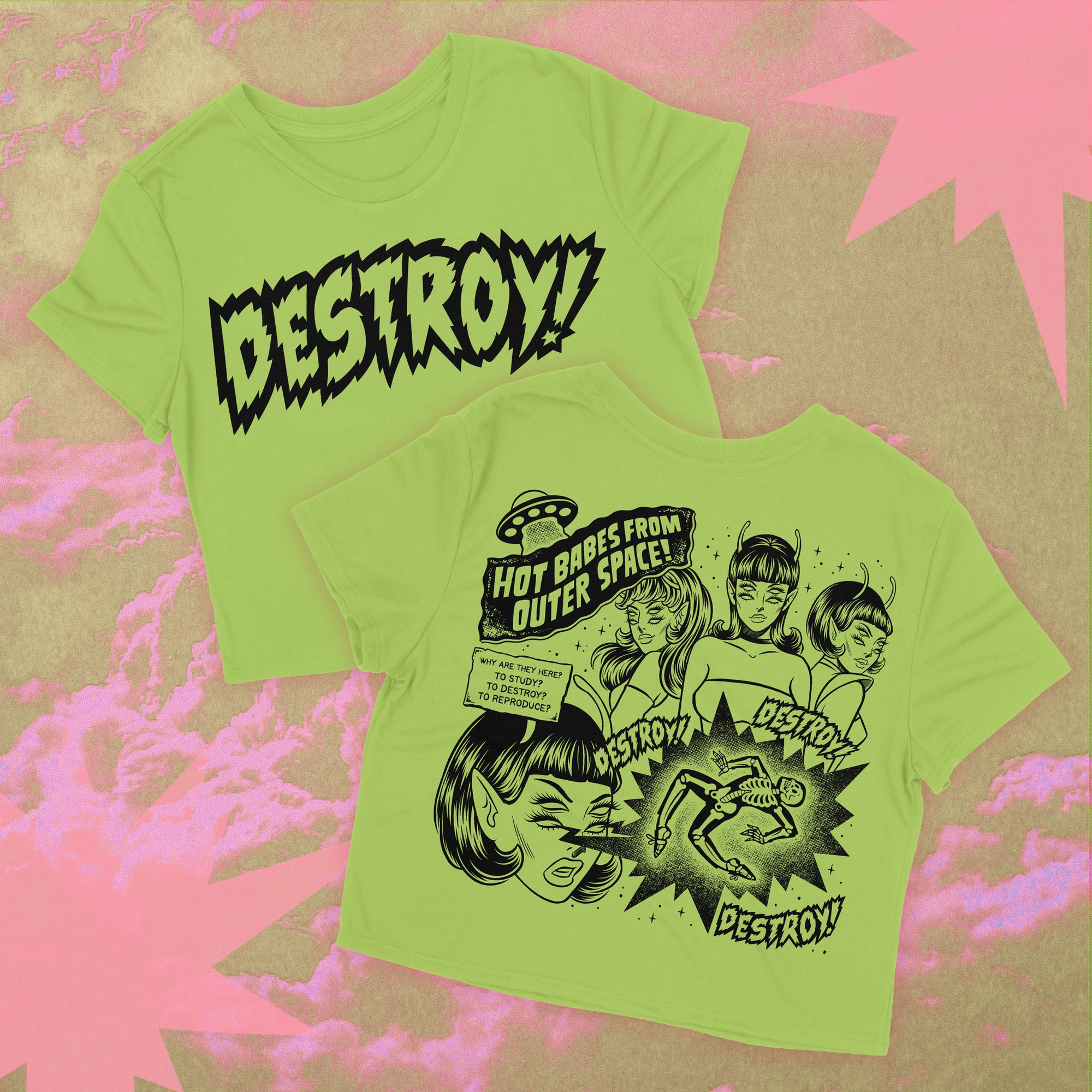 Destroy Baby Tee