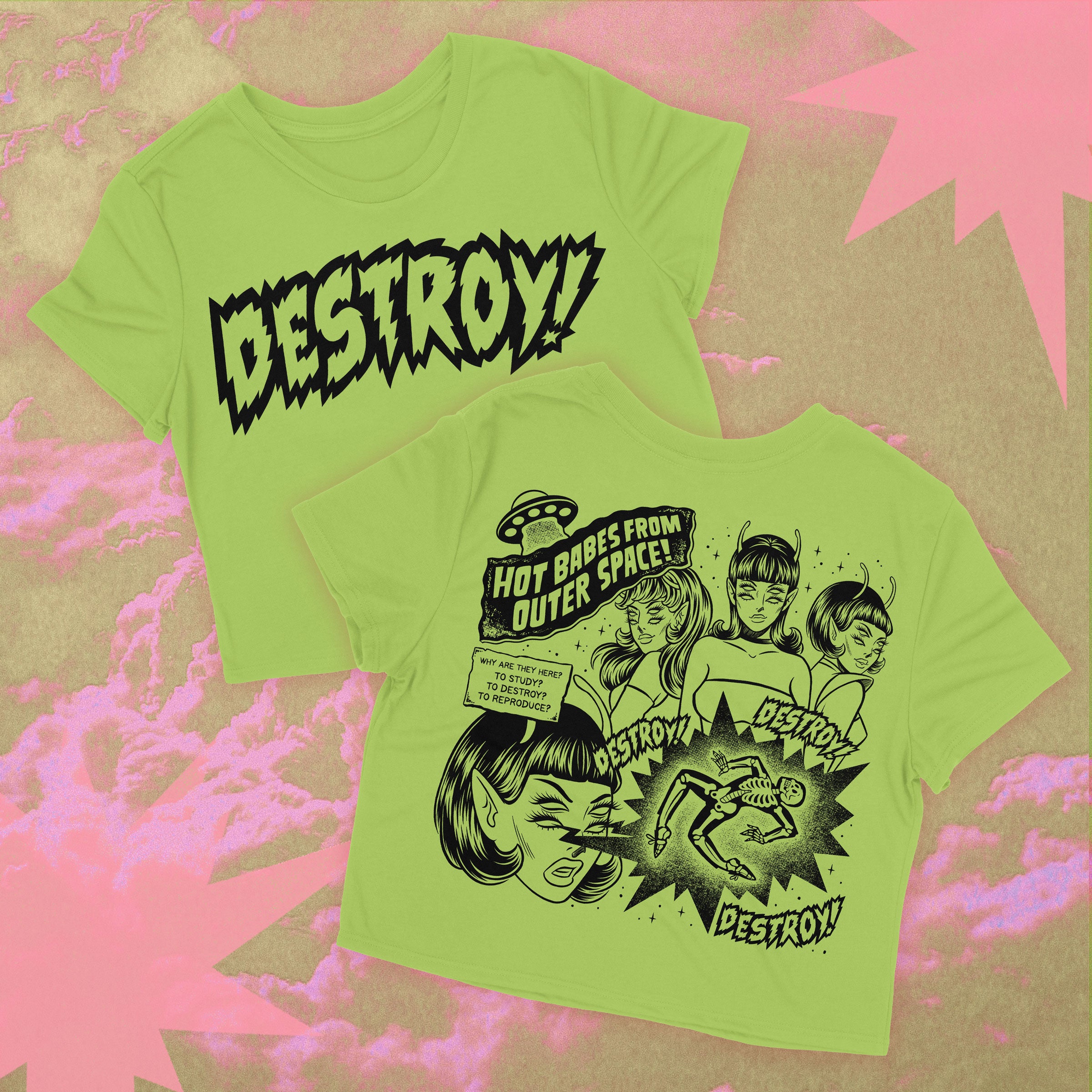 Destroy Baby Tee