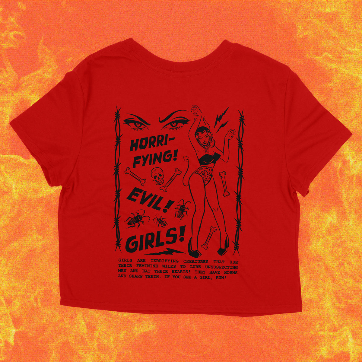 Evil Girls Baby Tee