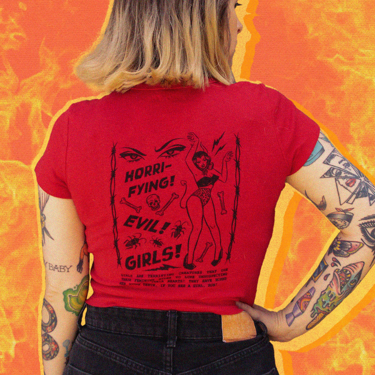 Evil Girls Baby Tee