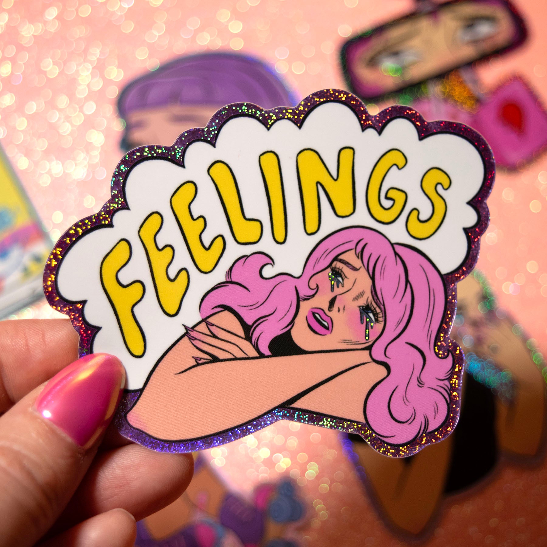 Sad Girl Shit Sticker Pack