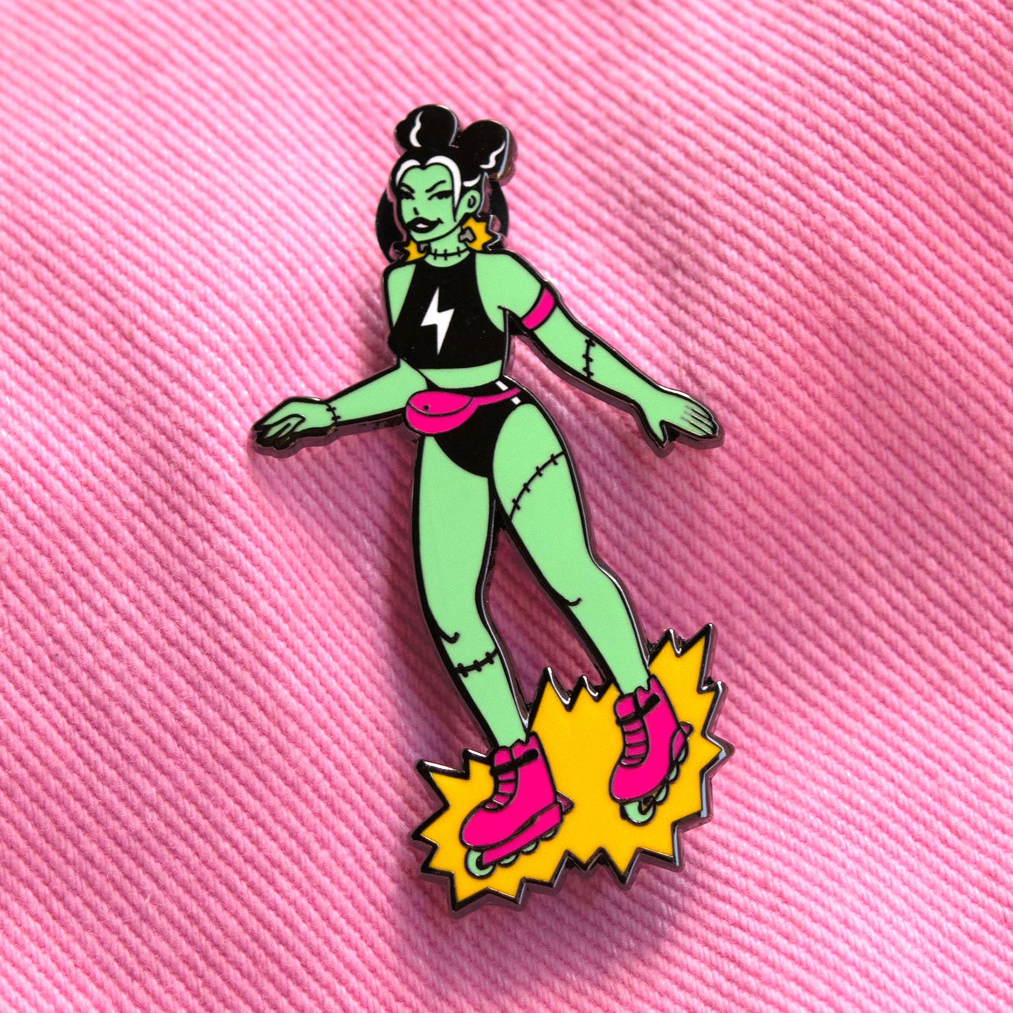 Franky Enamel Pin