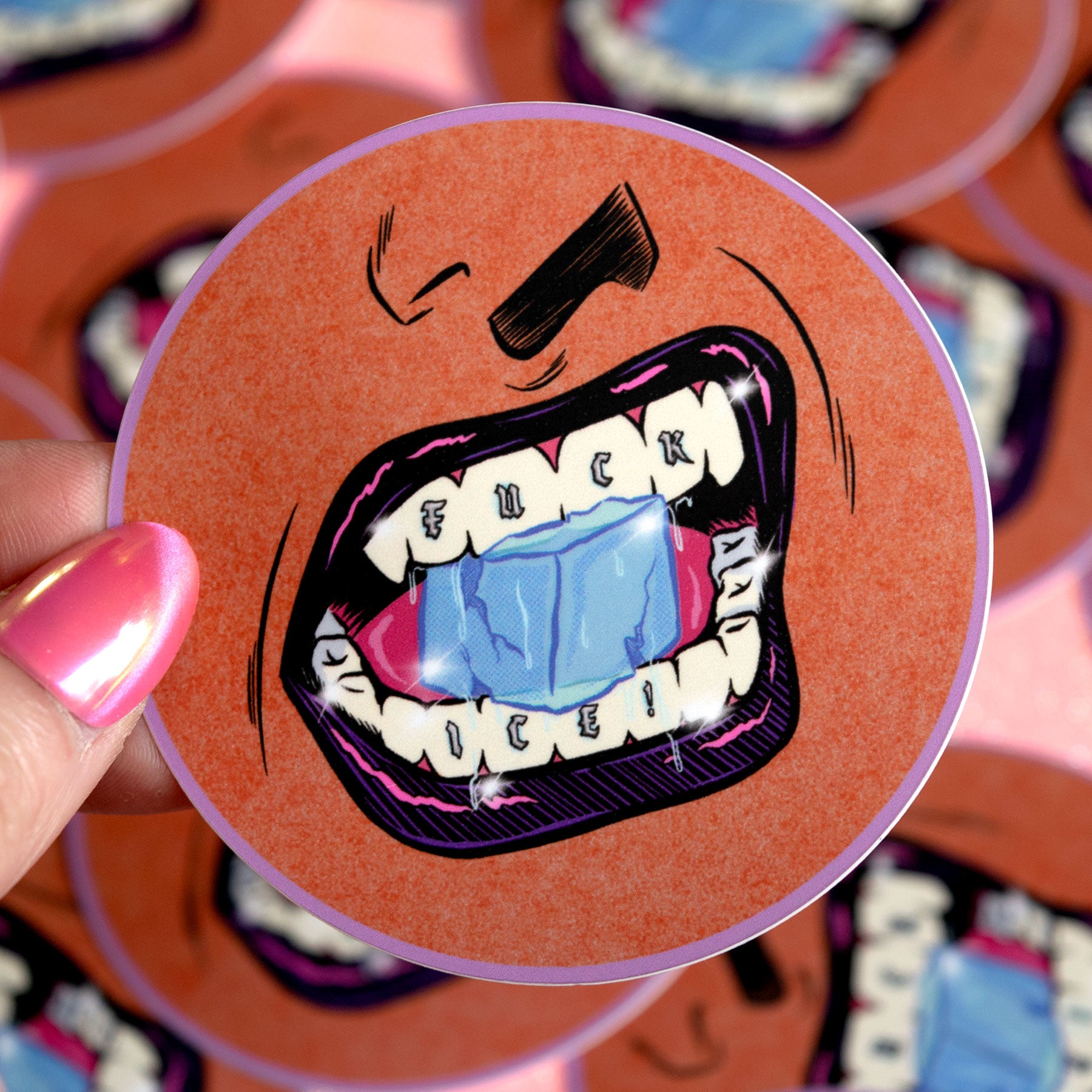 Fuck Ice Sticker