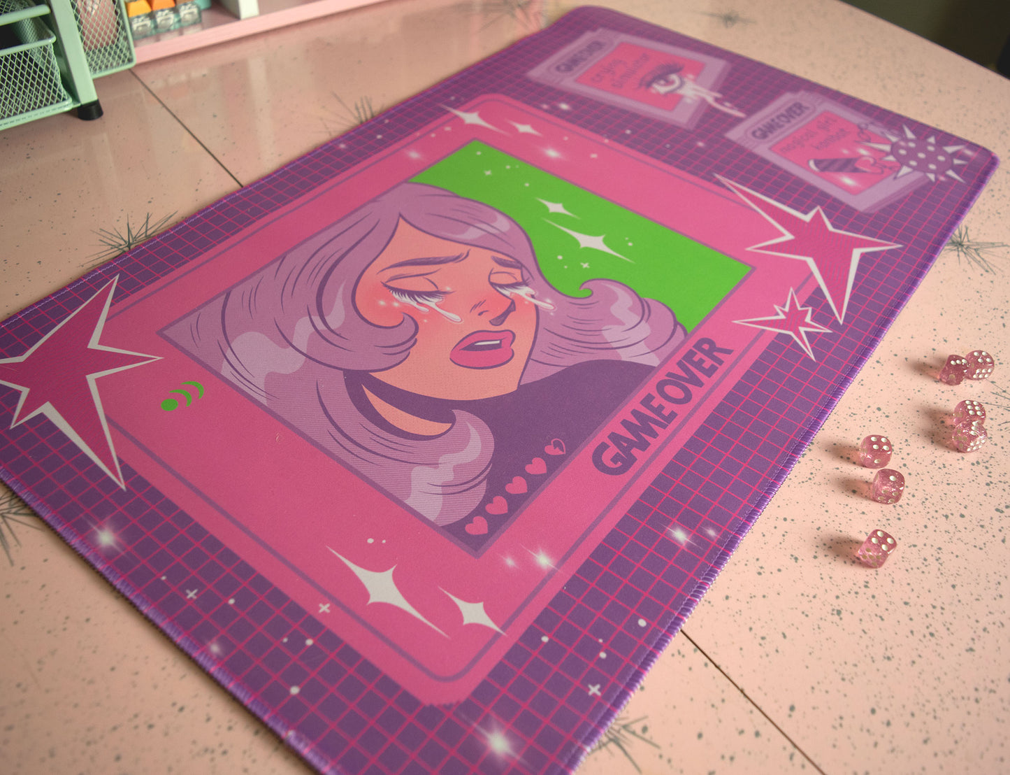 Game Over Desk Mat