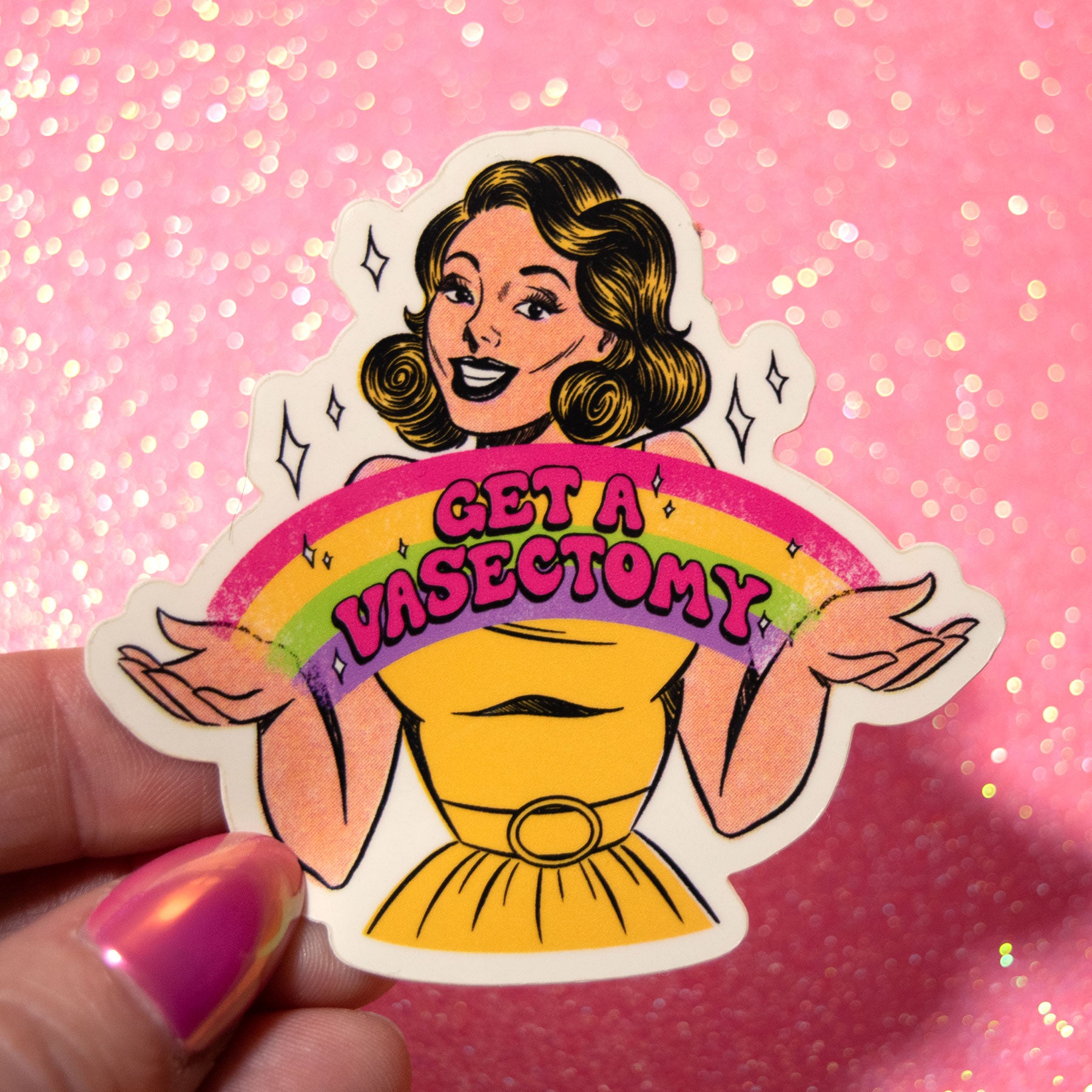 Get a Vasectomy Sticker