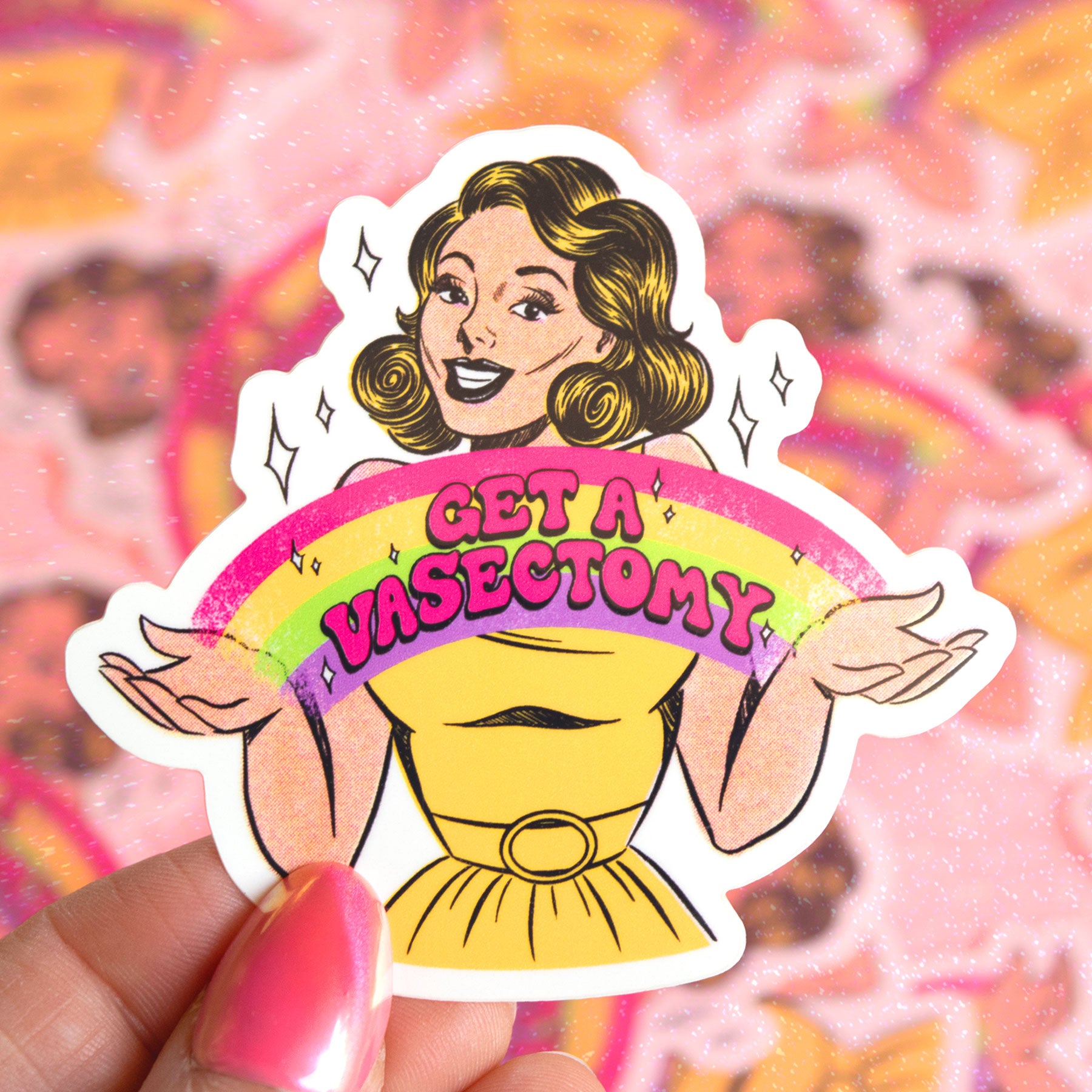 Get a Vasectomy Sticker