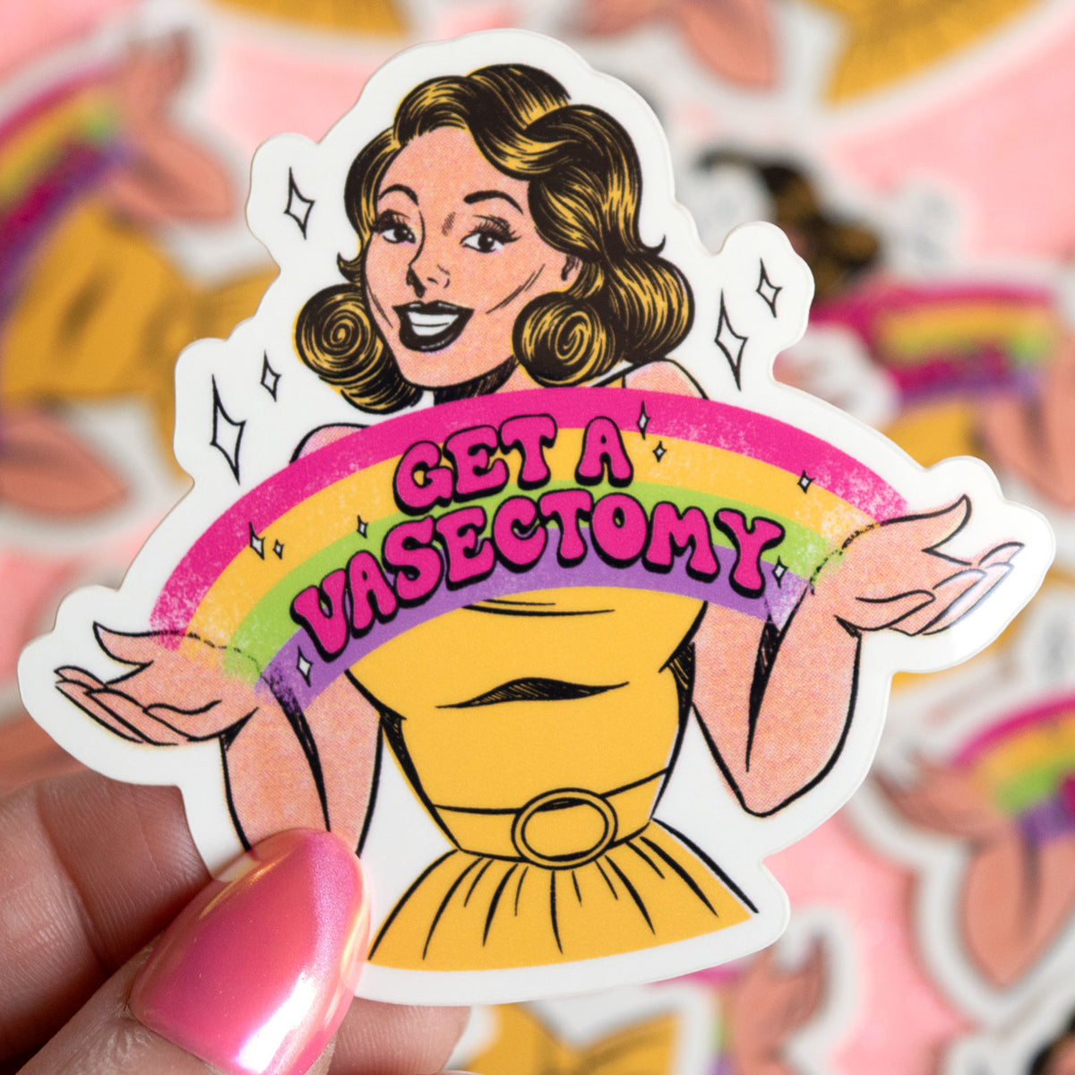 Get a Vasectomy Sticker