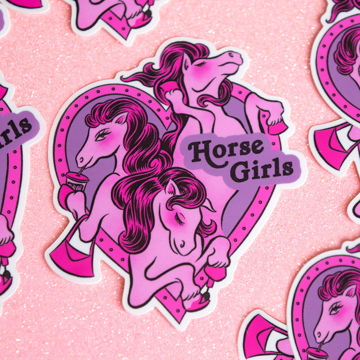 Horse Girls Sticker