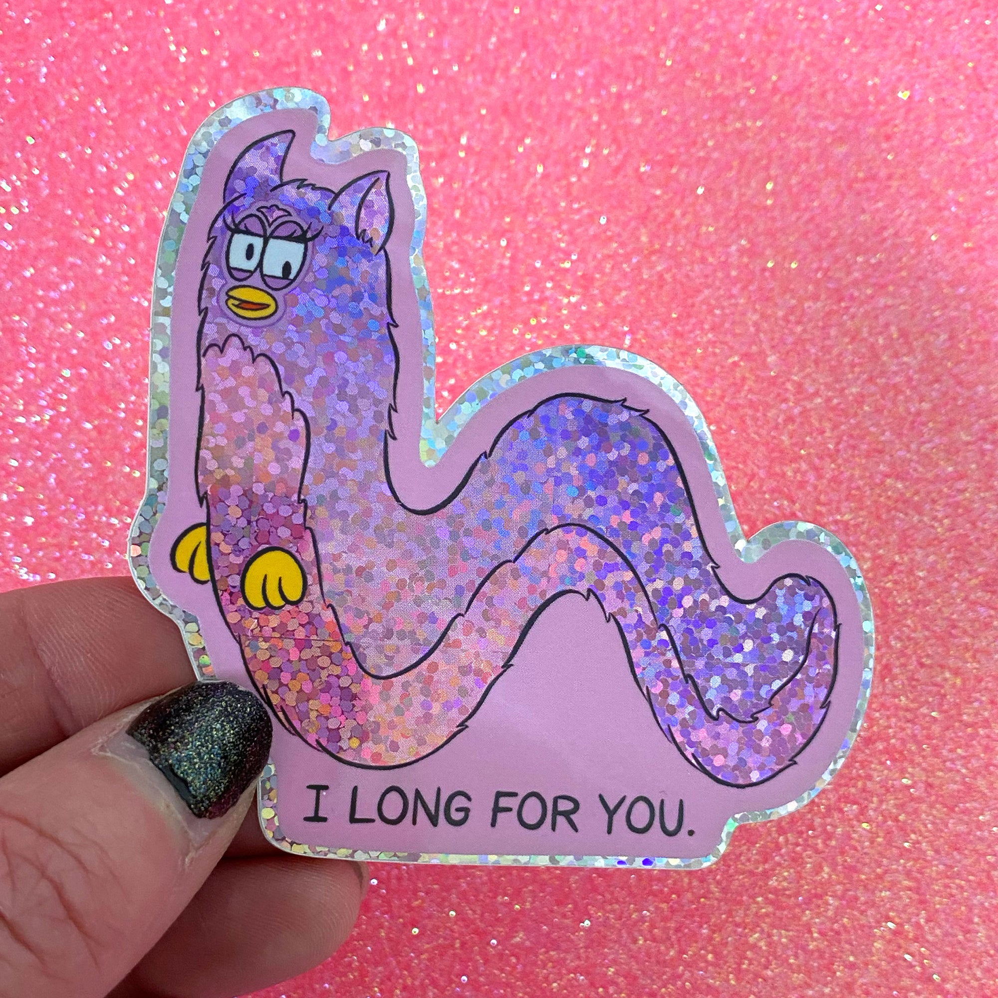 I Long For You Sticker