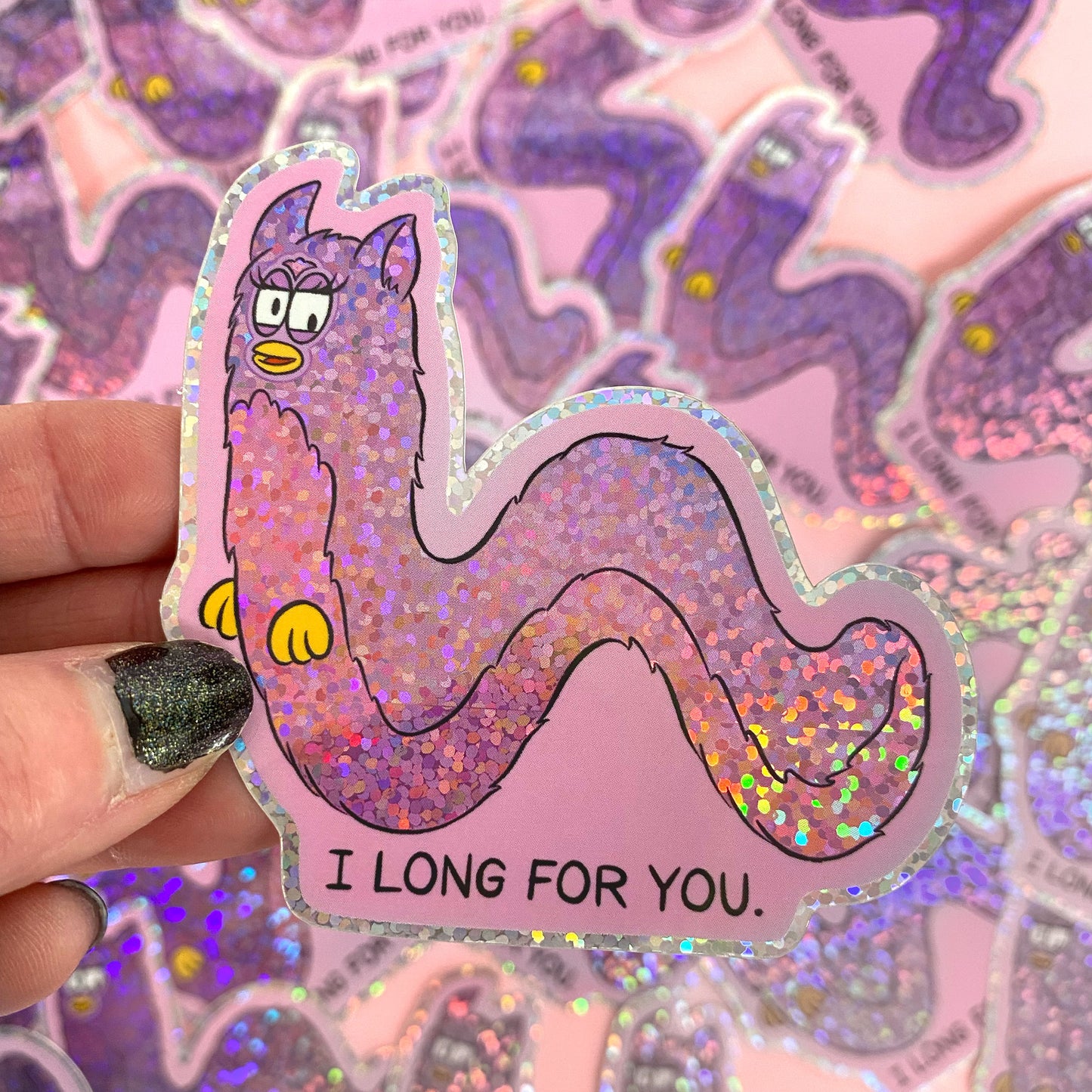 I Long For You Sticker