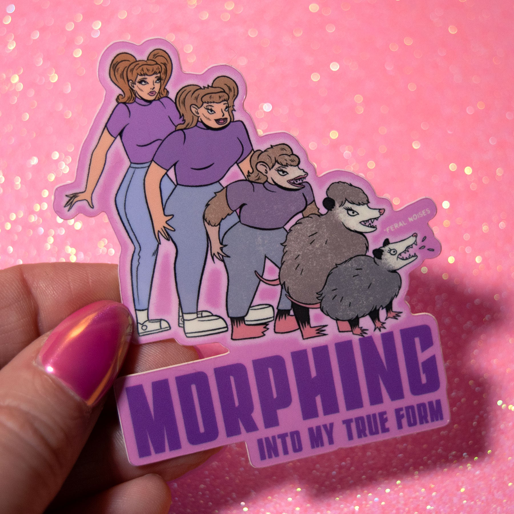 Morphing Sticker