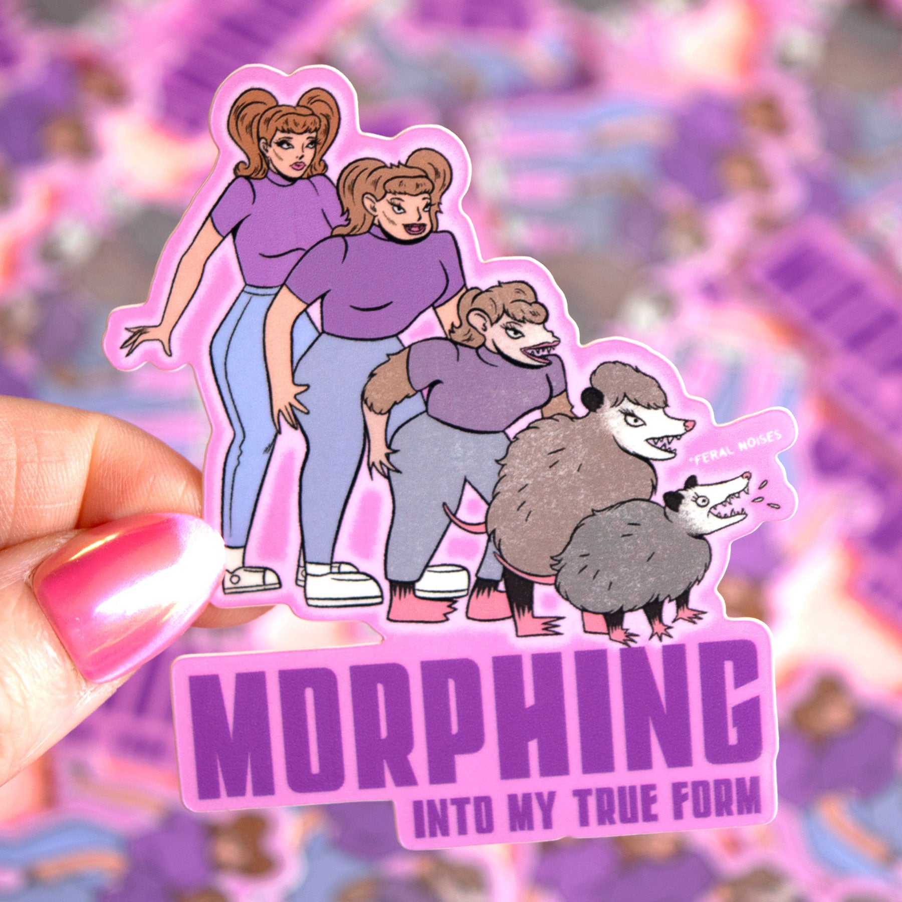 Morphing Sticker