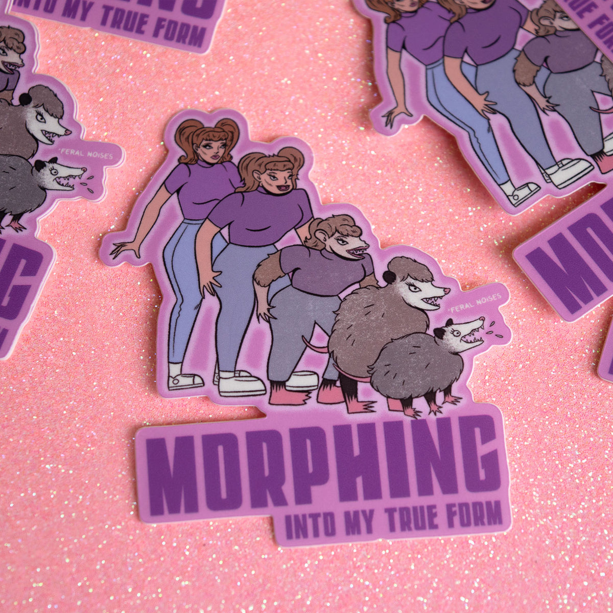 Morphing Sticker