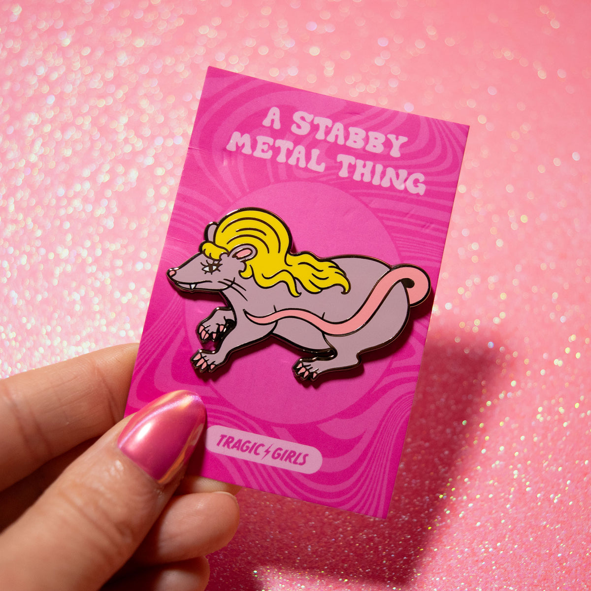 Glam Rat Pin