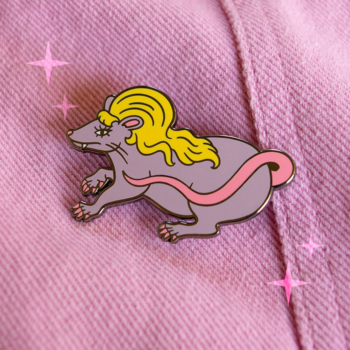 Glam Rat Pin