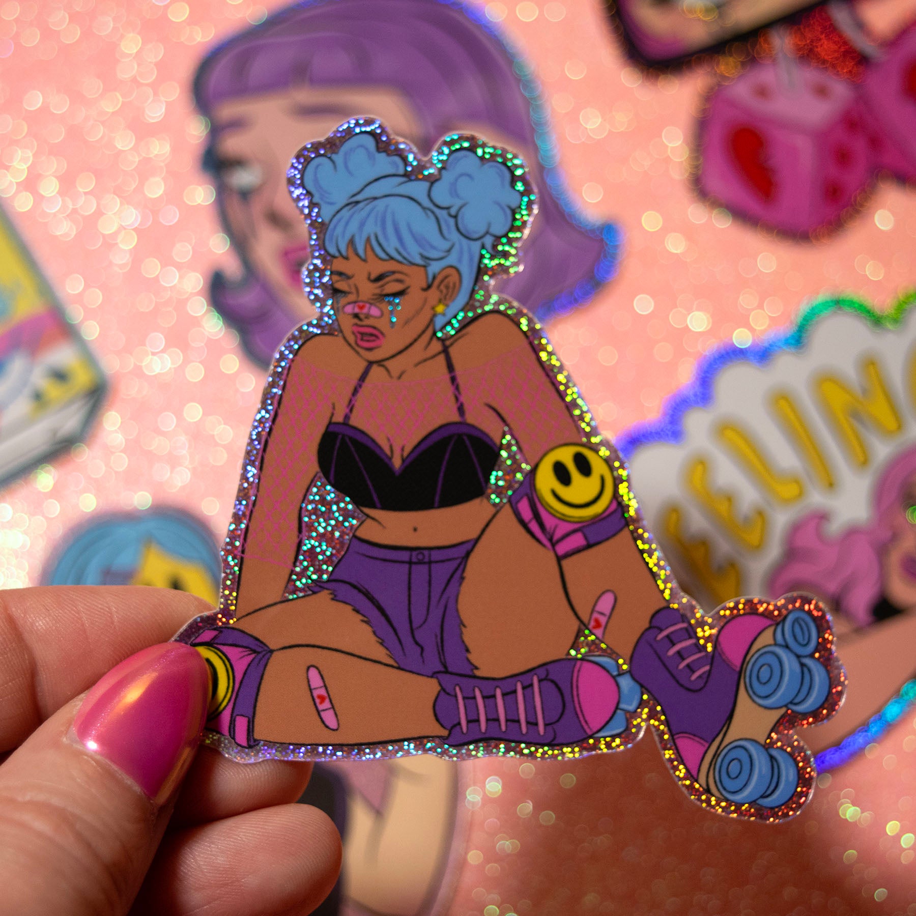 Sad Girl Shit Sticker Pack