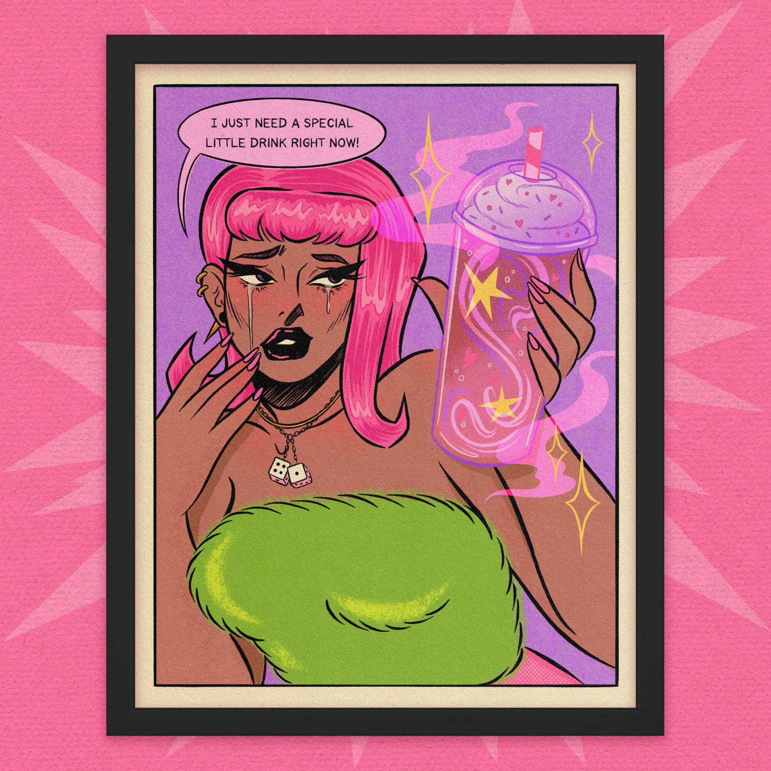 *PREORDER* Special Little Drink Print