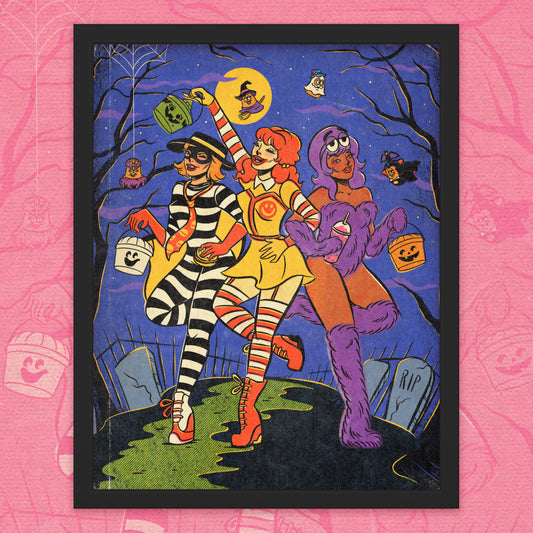 Spooky McDonald's Print
