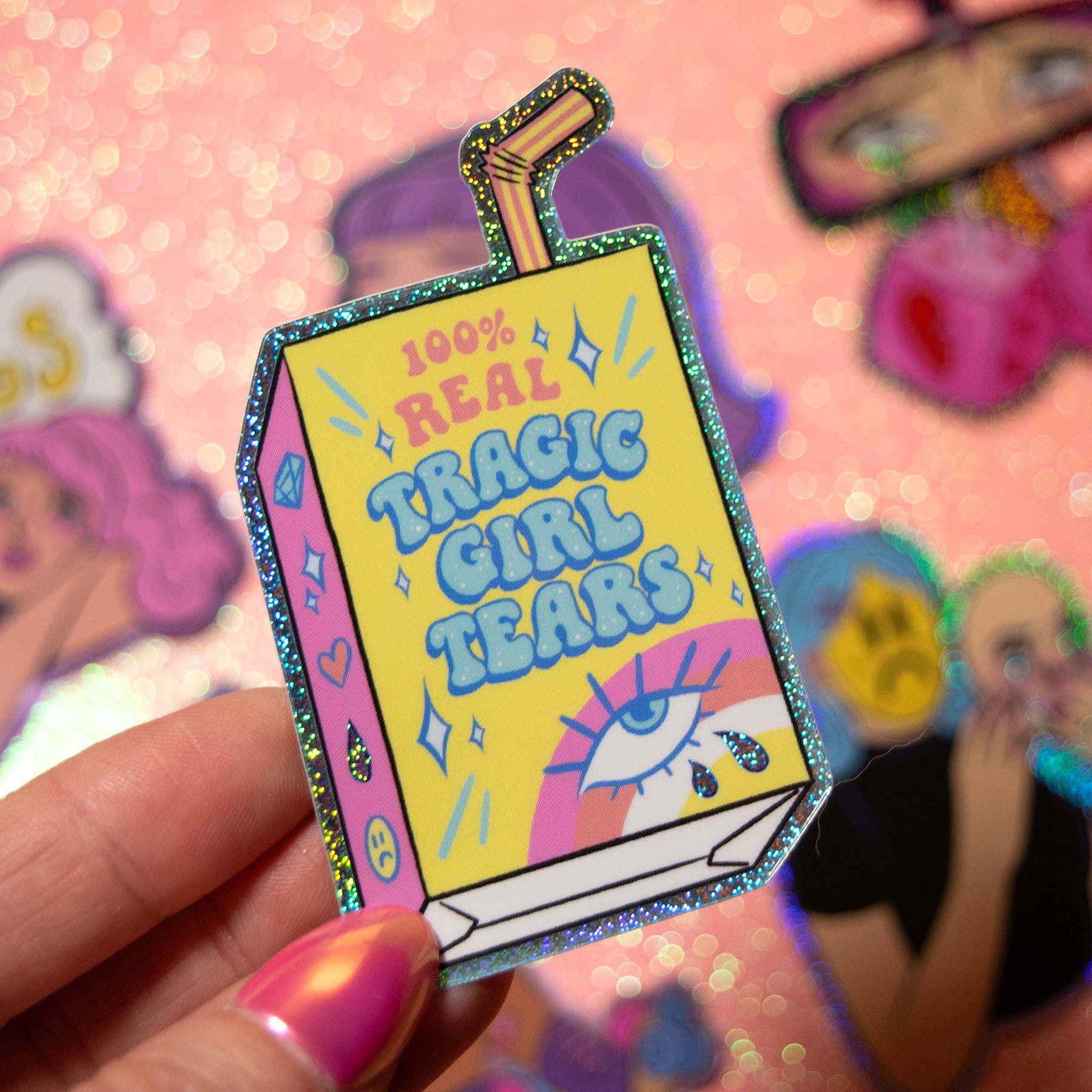Sad Girl Shit Sticker Pack