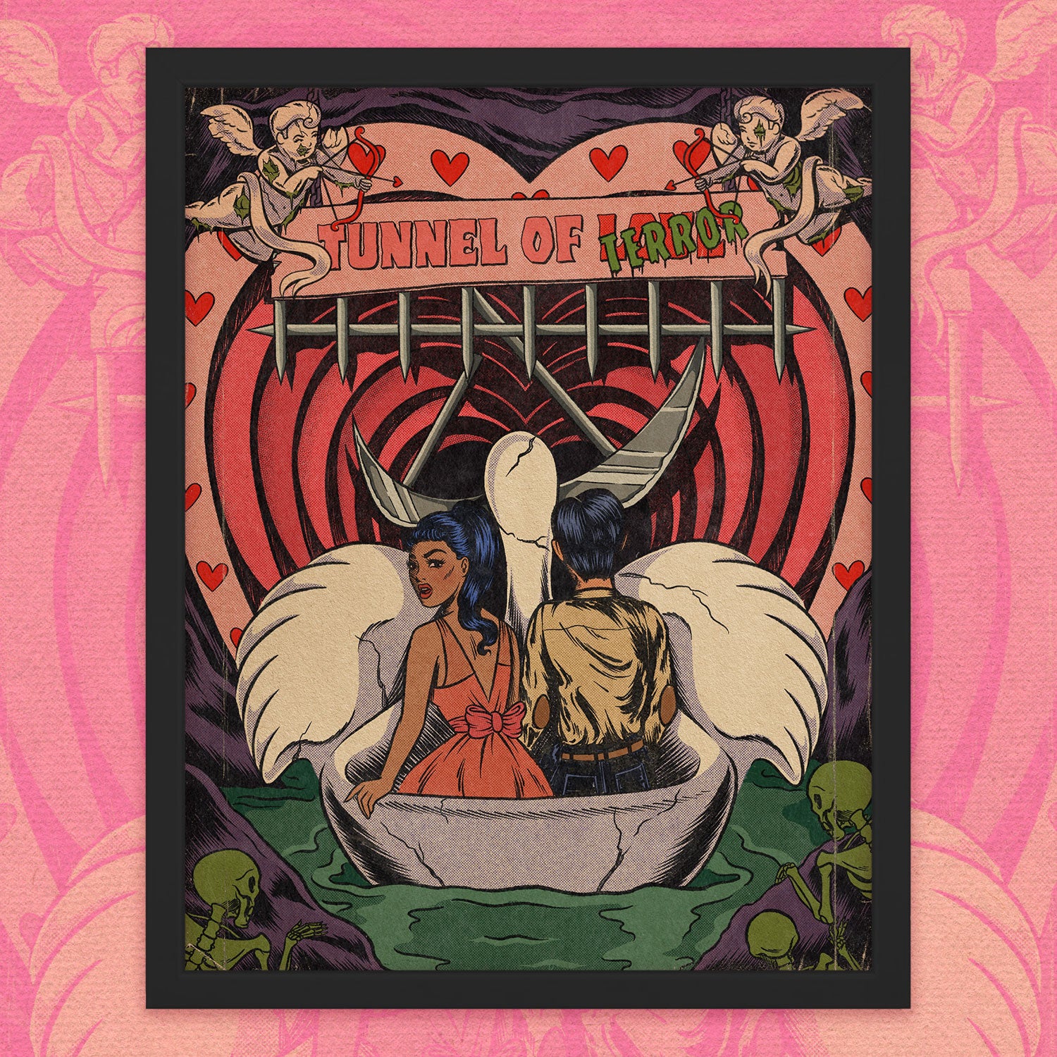 Tunnel of Terror Print