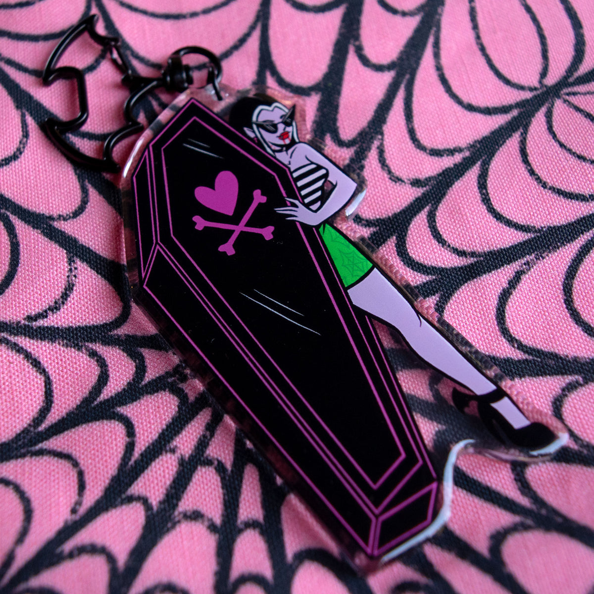 Monster Girls Vampie Keychain