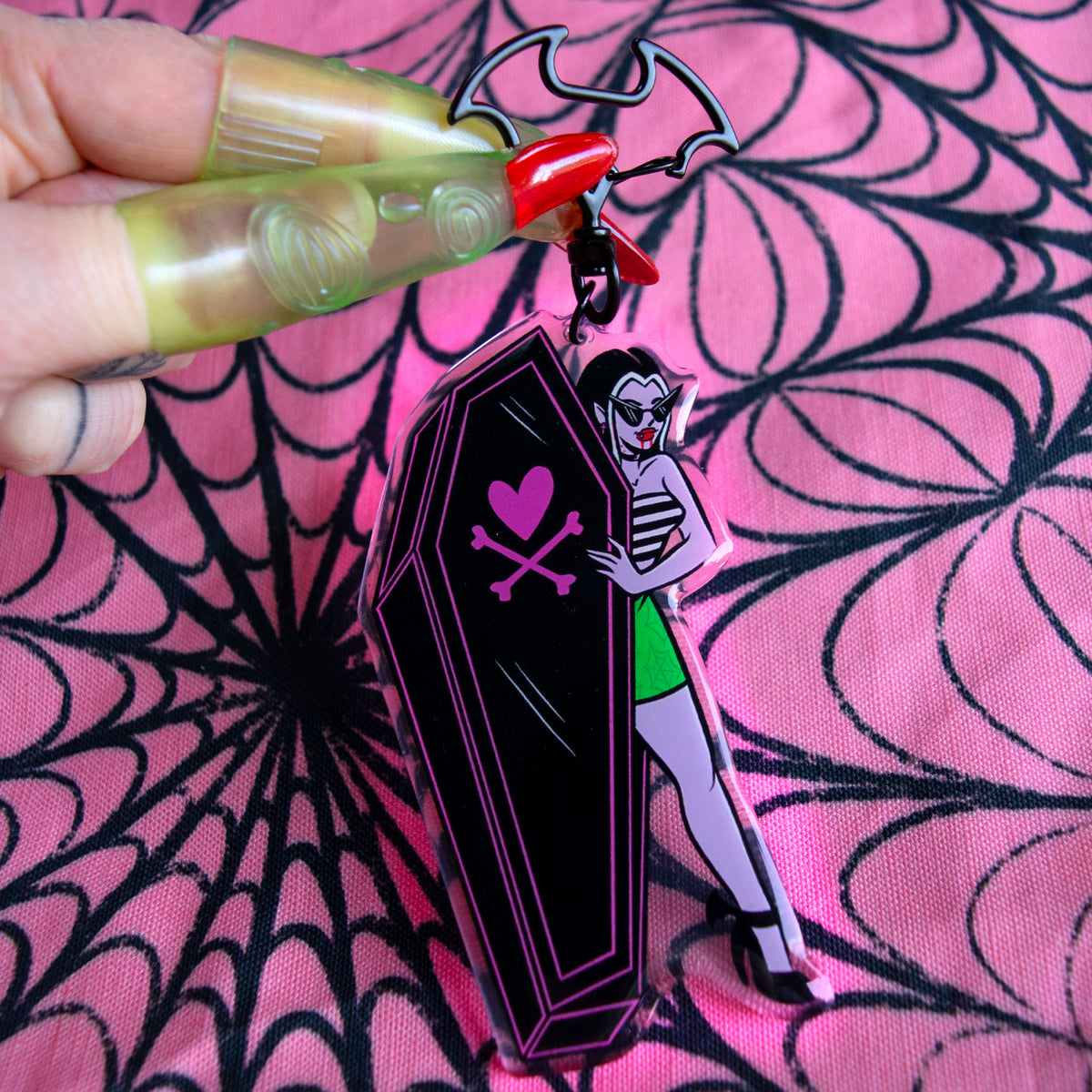 Monster Girls Vampie Keychain