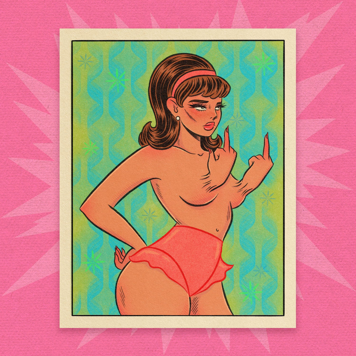 What Are You Lookin At Print